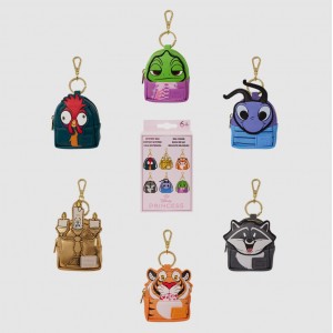 Disney Princess Sidekicks Cosplay Mystery Mini Backpack Keychain Charm