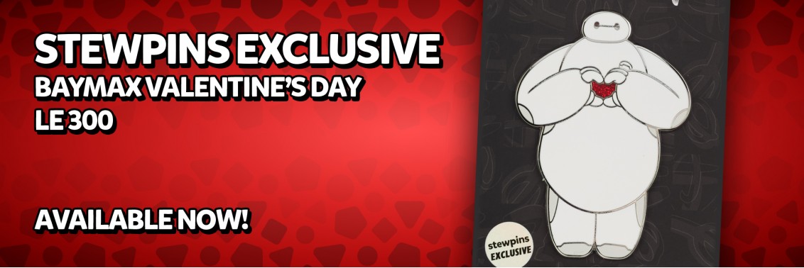 Baymax Valentine's Day LE300 Pin
