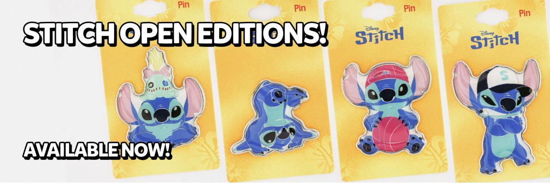 Stitch Open Edition Pins