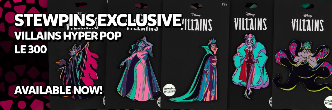 Villains Hyper Pop LE300 Pins