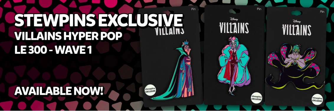 Villains Hyper Pop LE300 Pins