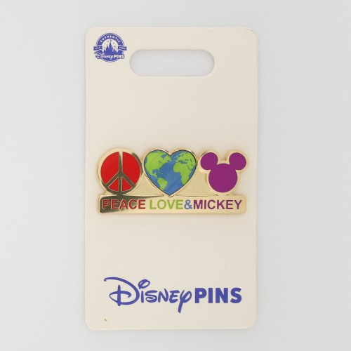 Peace Love & Mickey Logo