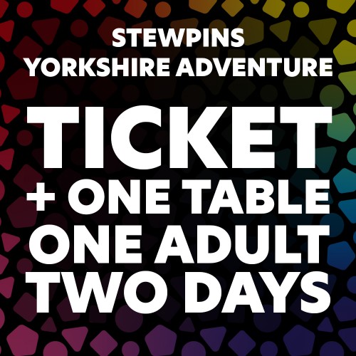 Two-Days with Table and One Adult Two-Days with Table and One Adult