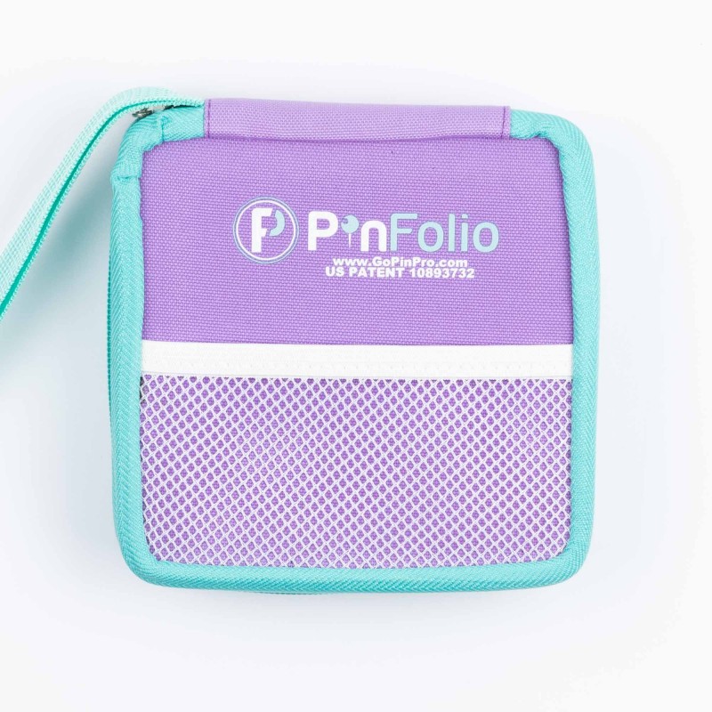 Buy PinFolio Mini Show Pin Display Bag, Lightweight & Compact Mini Sports &  Disney Pin Book with Carry Strap for Easy Trading Up to 48 1-Inch Enamel  Pins Online at desertcartThailand