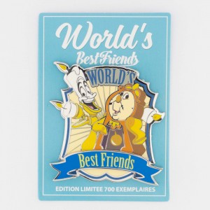 Disneyland Paris Limited Edition - World's Best Friends Cogsworth and Lumiere