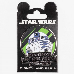 BUTTON BADGE DISNEYLAND PARIS DLP MAY THE 4TH BE WITH YOU STAR WARS DAY FORCE 