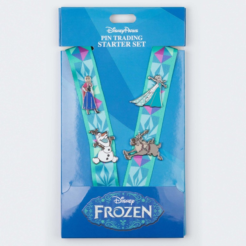 Anna ONLY 136939 NEW Disney Pin Frozen II Starter Lanyard Set 