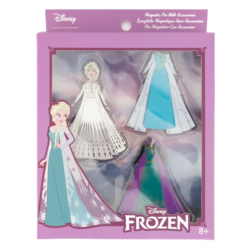 Loungefly Frozen Elsa Magnetic Paper Doll Pin Set – Magical Land