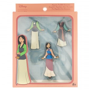 Loungefly Paper Doll Pin - Mulan