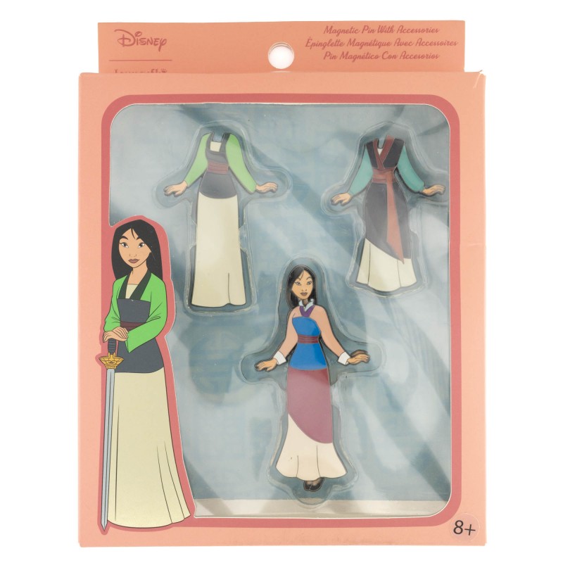 Loungefly Paper Doll Pin Mulan