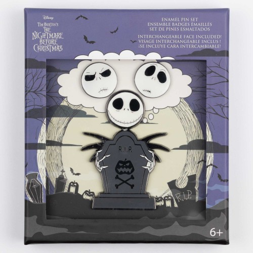 Loungefly Jumbo Mixed Emotions Jack Skellington