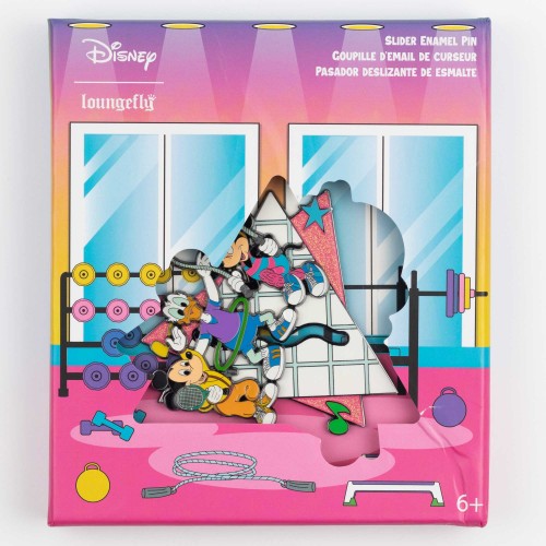 Loungefly Jumbo Mousercise - LE1000 Loungefly Jumbo Mousercise - LE1000