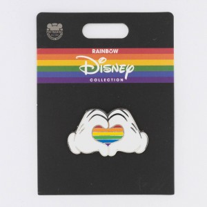 Rainbow Disney Mickey Love Hands