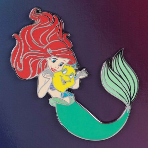 Ariel and Flounder - Stewpins Exclusive - Limited Edition 300 Ariel and Flounder - Stewpins Exclusive - Limited Edition 300