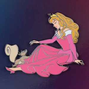 Aurora and Squirrel - Stewpins Exclusive - Limited Edition 300 Aurora and Squirrel - Stewpins Exclusive - Limited Edition 300