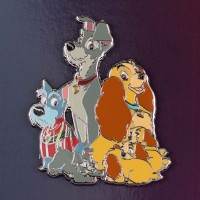 Lady and the Tramp - Stewpins Exclusive - Limited Edition 300 Lady and the Tramp - Stewpins Exclusive - Limited Edition 300