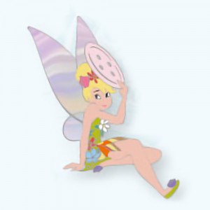 PICKUP DLP - Tinker Bell Fairy Button