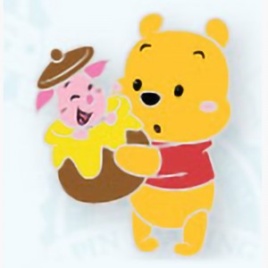 PICKUP DLP - Winnie and Piglet Honey Pot Cute