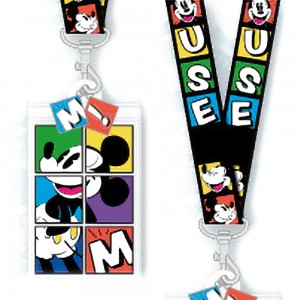 DLP -  Mickey Mouse Lanyard and Pocket