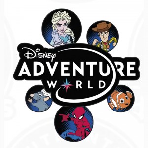 DLP MAR26 - Disney Adventure World Spinner